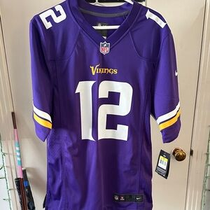 Nike NFL Minnesota Vikings Percy Harvin Jersey Small Purple New On Field